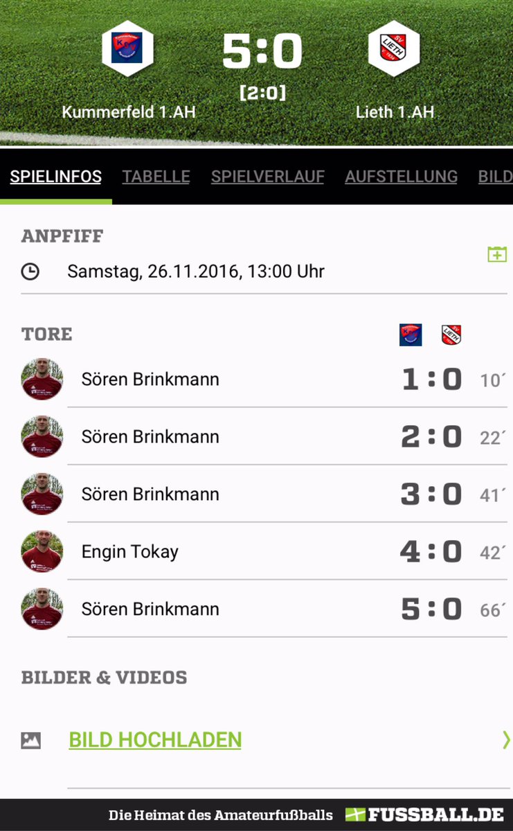SVLiethAH's tweet photo. #Brinkmann zerlegt die #Rothosen. #Kummerfeld war in allen Belangen eine Klasse besser! #ksvsvl #svl #svlah #KleinNordende #Elmshorn https://t.co/RiOViLZPTP