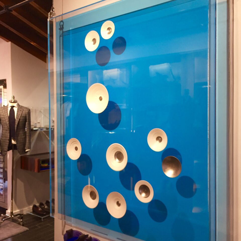 #Hadleighs is proud to house this Lucrecia Waggoner masterpiece in our Atelier. We love everything about this beautiful piece of artwork.