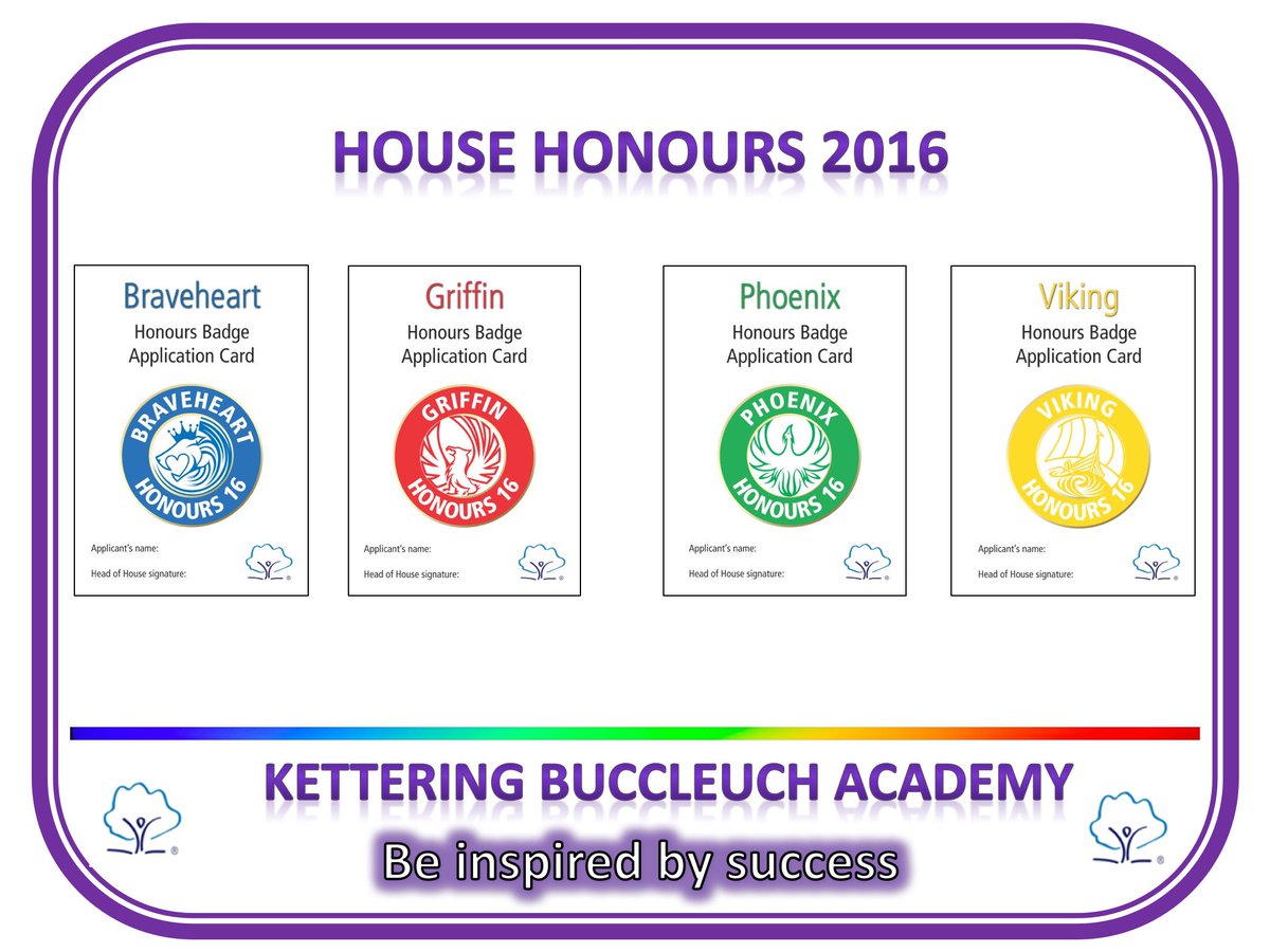 KBuccleuchA's tweet photo. How close are you to receiving your House Honours? We believe in you. @KBABraveheart @KBAGriffin @KBAPhoenix @KBAViking https://t.co/uTD9fCfPXI