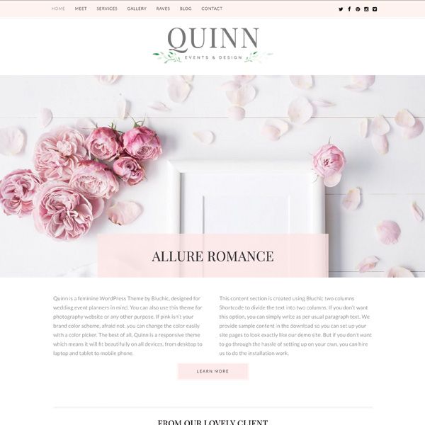 OneFlawedMortal's tweet photo. Some beautiful WP themes are on sale this weekend for 40% off from @Bluchic: https://t.co/Lumdsd4Xqh #Designerless #Website https://t.co/KKmwPlLk0K