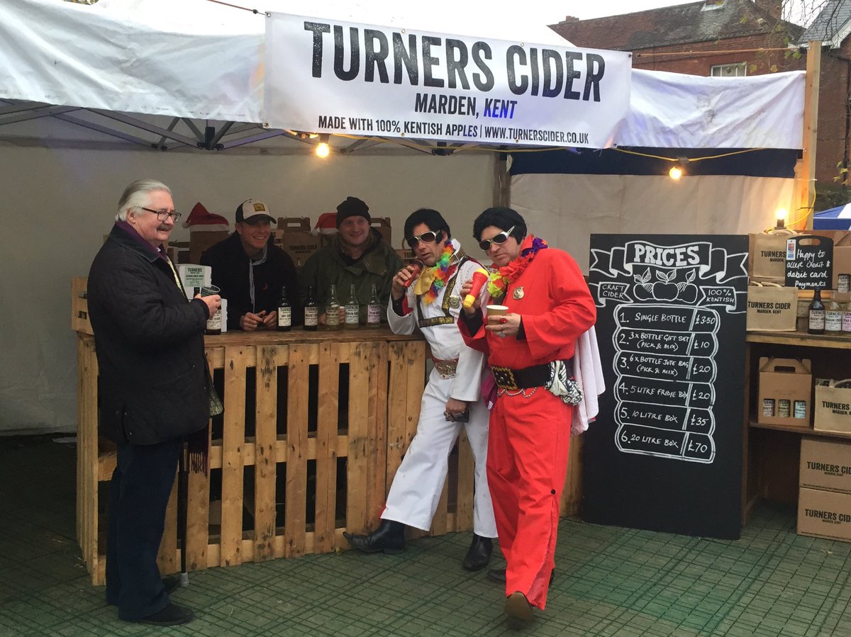 Look who's back at the bar! It's <a href="/TheKingElvises/">The King Elvises</a>