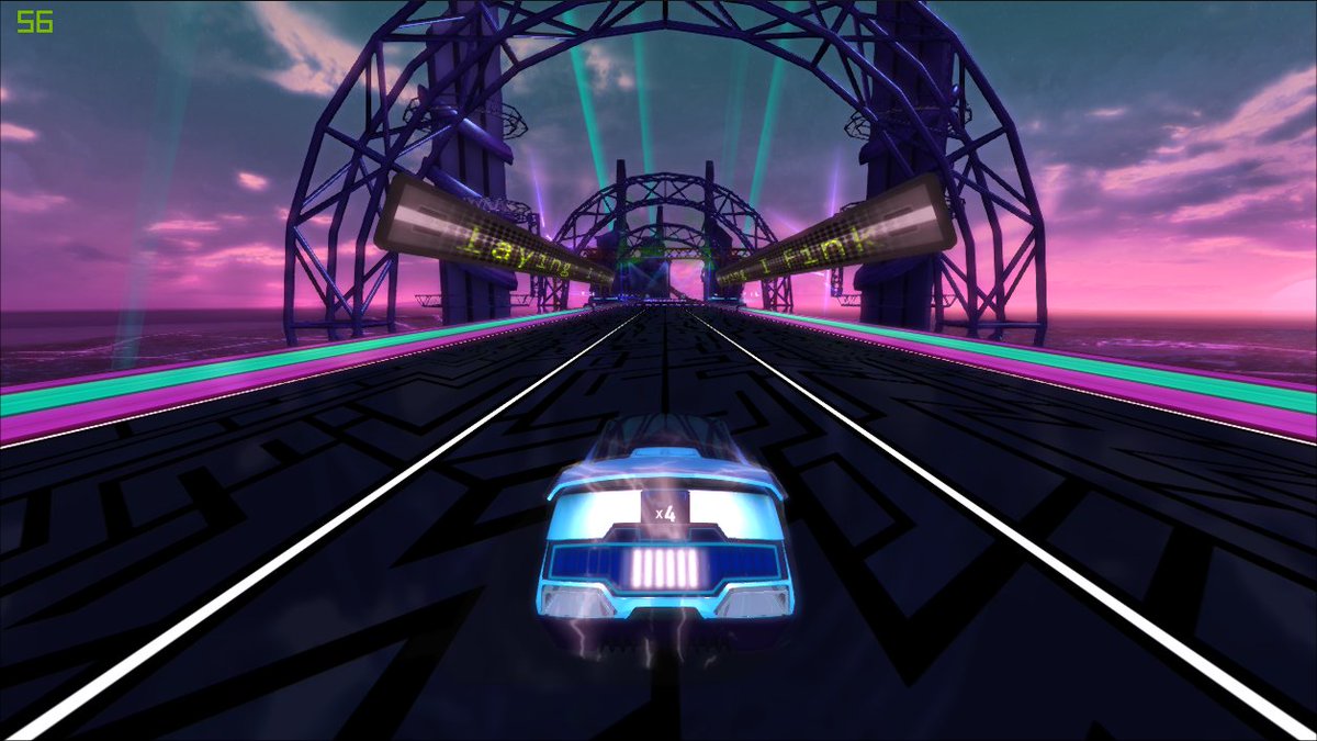 Attention Steam Sale junkies... Riff Racer is well worth £2.16 - store.steampowered.com/app/351990/ #gaming #riffracer
