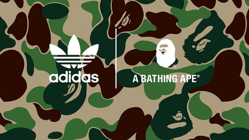 adidas bape background