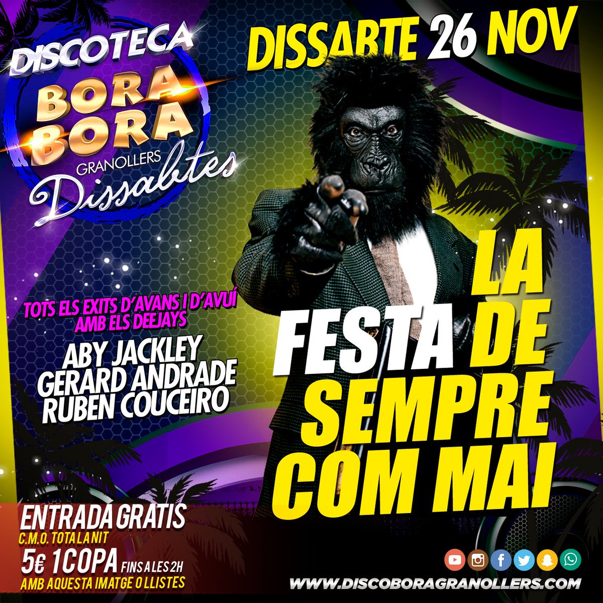 DiscoBora's tweet photo. 🏖Esta publicación contiene IMAGEN con OFERTA para presentar en @discoboragranollers Descárgala: https://t.co/ZbtmBemWNp https://t.co/gsOAQXhf6V