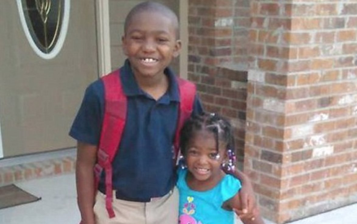 RickeySmiley's tweet photo. 8-year-old #JordanJackson was hospitalized after defending his 4-year-old sister J’Niaha from #bullies: https://t.co/GjEjT0u2x7 https://t.co/zZbwZvl3VV