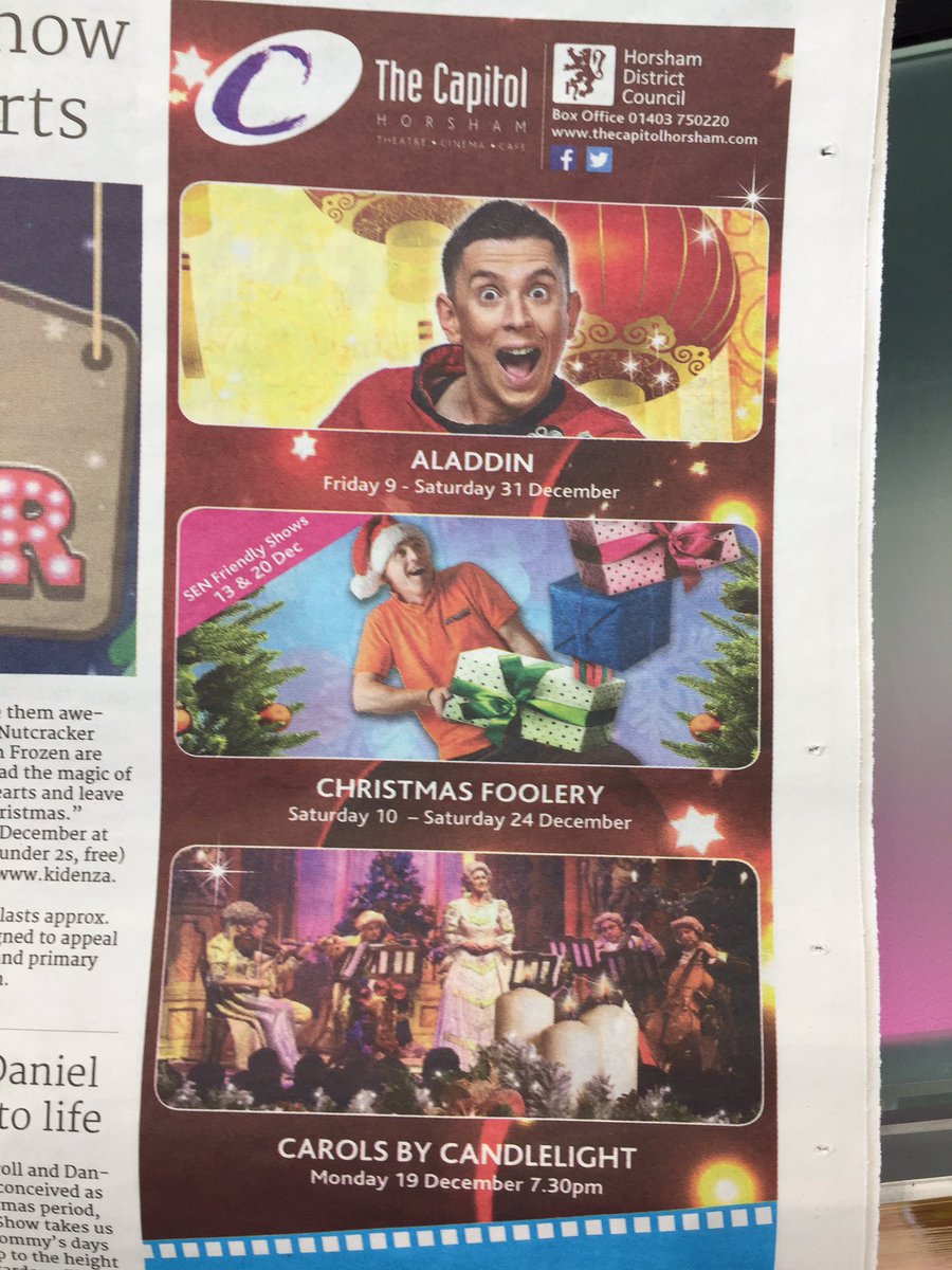 michaelgoble's tweet photo. Delighted @CapitolHorsham have decided to drop @ollypike from the panto ad campaign....
He's #Aladdin but I #Wishee wasn't
😂
#brotherlylove https://t.co/cdTcynb9nQ