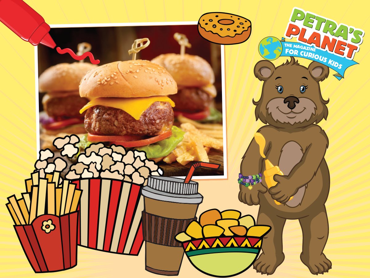 Mmmm #burgers ! Our #USA issue contains a fantastic recipe for juicy burgers to cook with kids #yum #cookwithkids ow.ly/q10P305D1mX