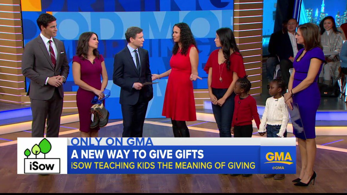 melindawang's tweet photo. Giving goals instead of goods ππΌ@isowfor founder @tvancourt on @GMA ππ»ππ»ππ» #isowfor https://t.co/BolQ2C4VPB #womenentrepreneurs #fintech https://t.co/Loz2nOYqRB