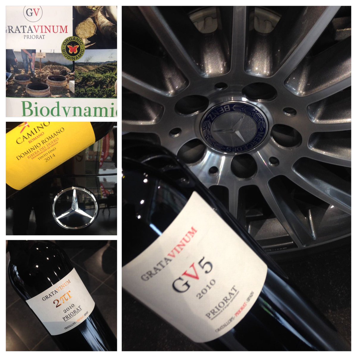 MaximeBazart's tweet photo. Luxurious wine tasting @gratavinum @dominioromano @MercedesBenz together with @Lewine &amp; @AltavinaBE https://t.co/sbgyu0afgr