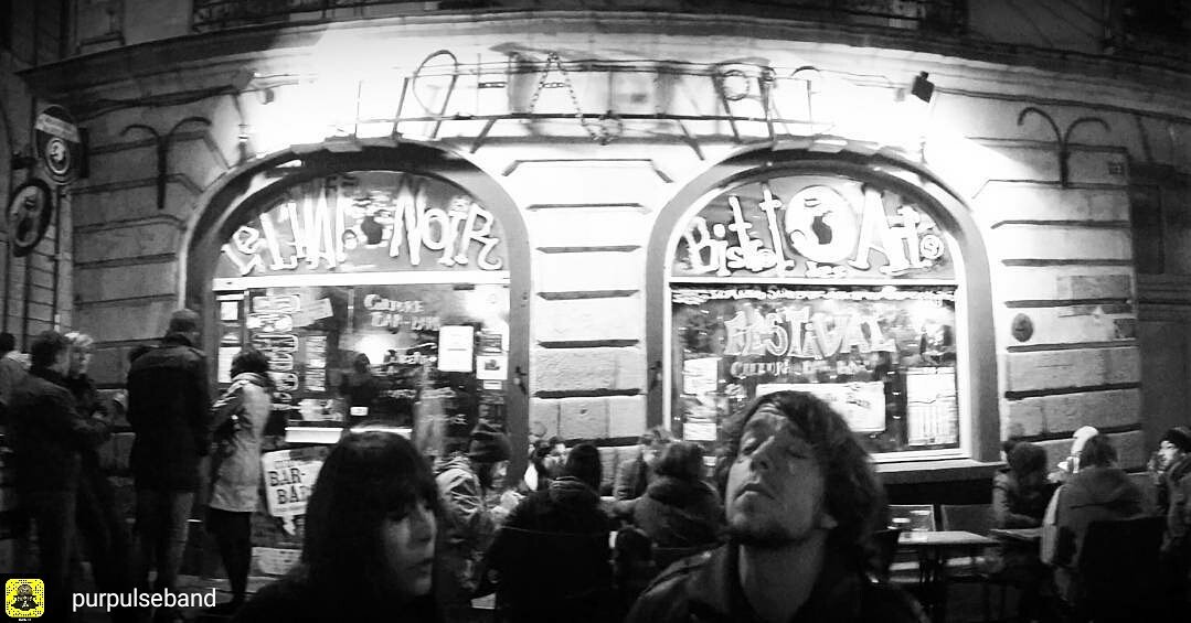 purpulseband's tweet photo. Next gig tonight at LeChatNoir for @CafsCultures
Video in streaming live session at midnight (facebook)
#purpulse #culturebarbars #live #gig https://t.co/Mku718ck3Q