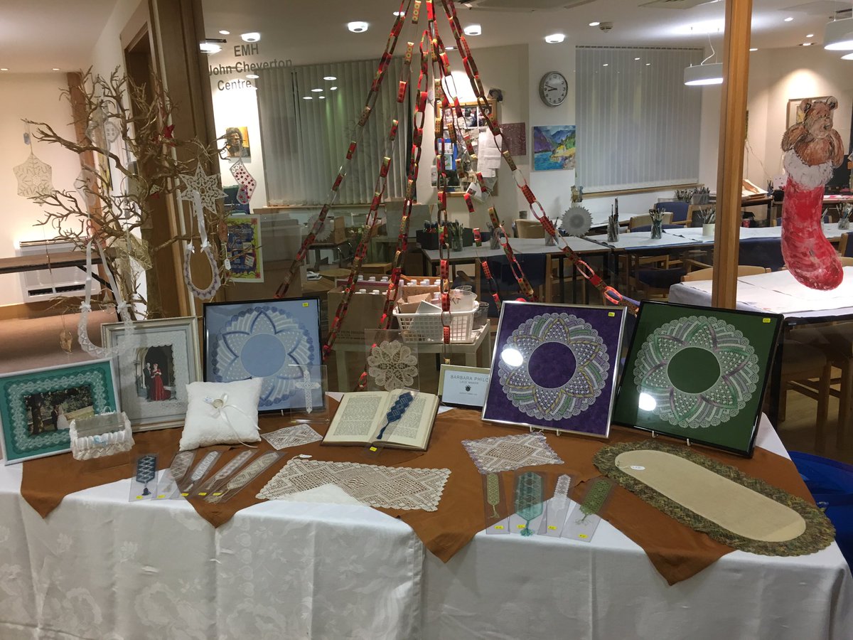 MountbattenIW's tweet photo. We're getting set up for tomorrow's Christmas Fayre Join us for music, gifts, food and good fun 10am to 4pm in the John Cheverton Centre https://t.co/t58166wIV6