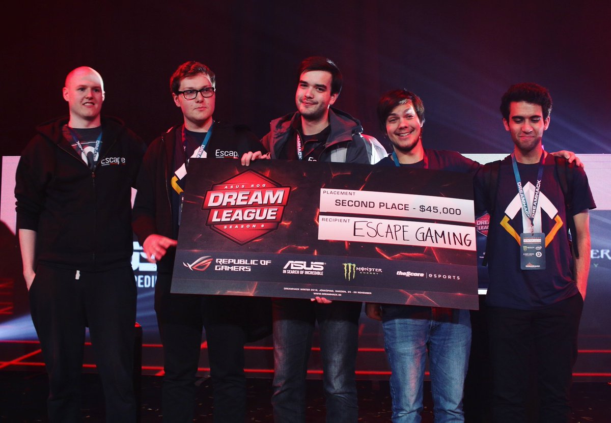 TheEscapeGaming's tweet image. Thanks to @DHDreamLeague for the great event, it went super smooth and was ran really well. See you next time!