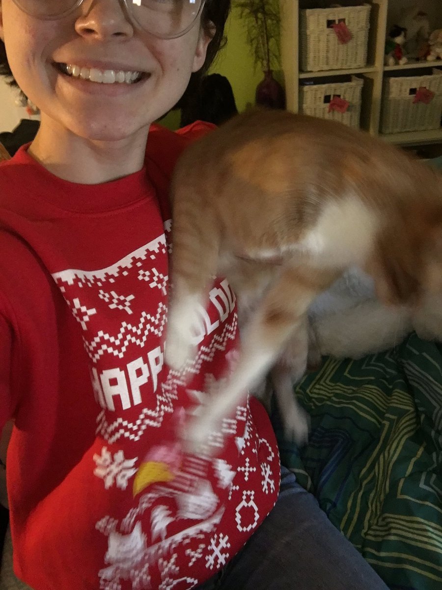 oldfoot100's tweet photo. @nailogical MY H💿L💿DAY SWEATER CAME!!! My sister hates it when i say holo but IM A PROUD HOLOSEXUAL!!! https://t.co/712uXRypql