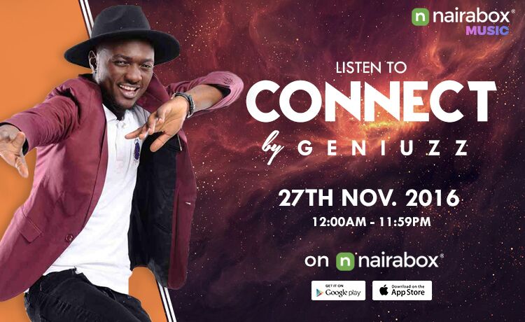 GENIUZZofficial's tweet photo. Hey Fam!!!! Get Ready #Connect goes live on @nairaboxmusic tomorrow. Download @nairabox app, register and fund your wallet. #DoitQuicker https://t.co/eamRgPn5p4