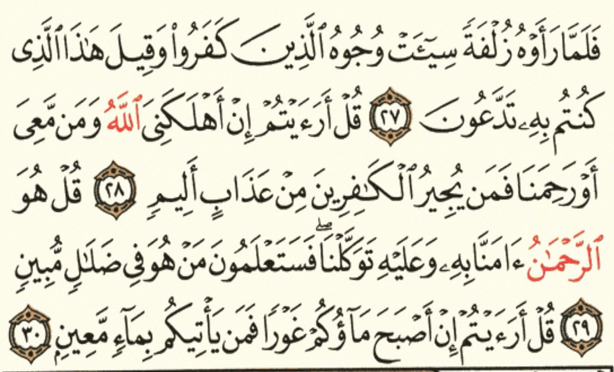 أنِيروا ظُلمة قبوركُم بسورة شفعت لرجل حتي غُفر له.