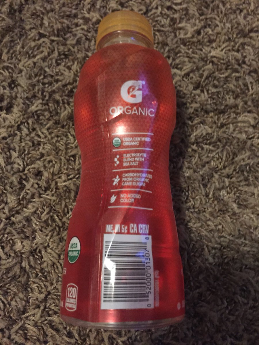 Check out my photo of Gatorade Organic: u.bzz.com/q9mk5. I tried it free (or with a discount).