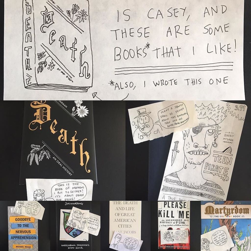 readingfrenzy's tweet photo. #indiesfirst day with Casey Jarman! Next up Mo Daviau from 1pm-3pm! https://t.co/xiUY7fFOsF