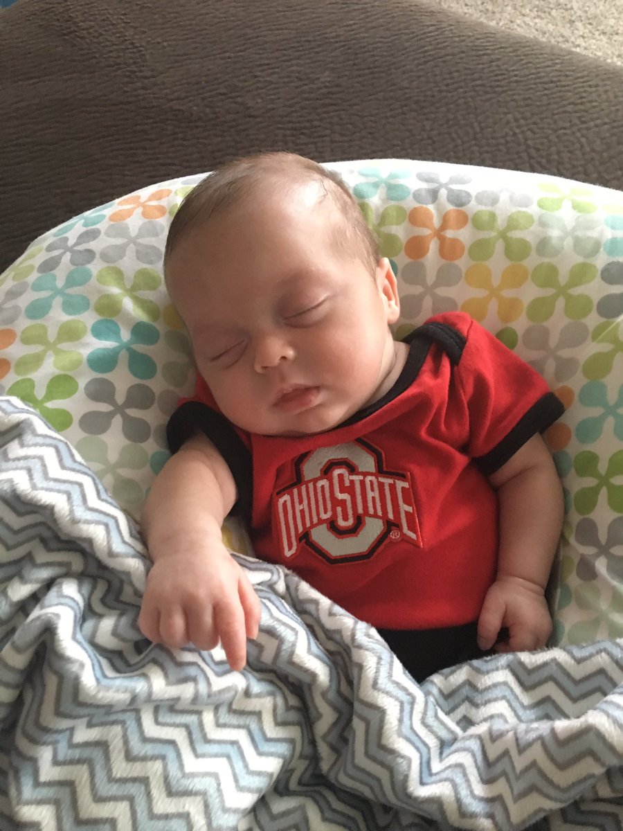 RyanMWilk's tweet photo. #CarterMatthew is freaking out!!!! #BuckeyeNation #Buckeyes #MuchFichigan https://t.co/VxVxXMXOkB