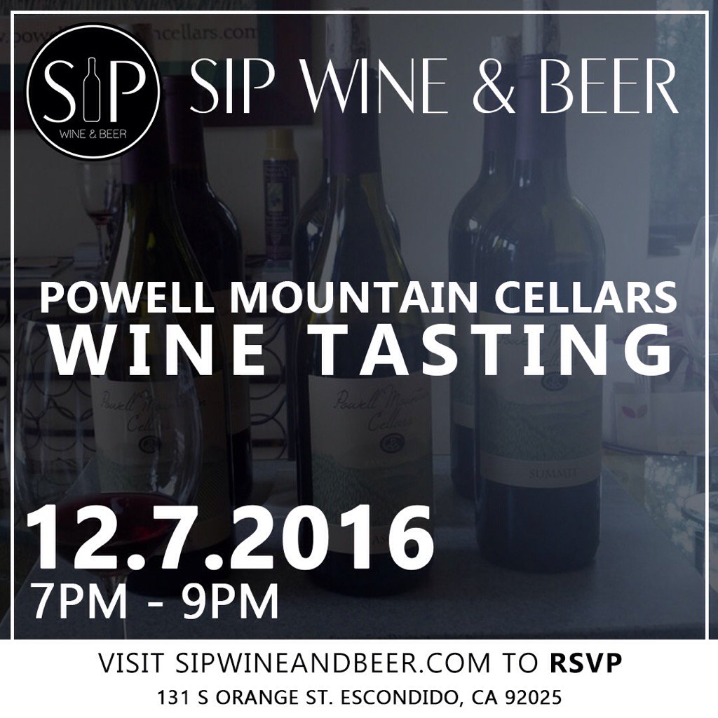 powellmountain's tweet photo. Join us in Escondido Dec 7th! https://t.co/3HoKooobfZ