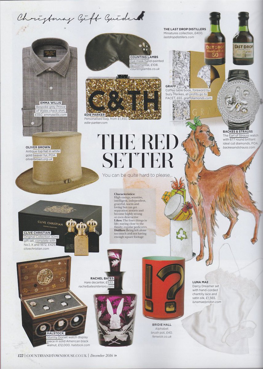 RBIRachelBates's tweet photo. Shop our purple crystal #Hare #Decanter as featured in the December issue of @CountryandTown https://t.co/M3JyLMqkF7 https://t.co/QJUiuKjj05
