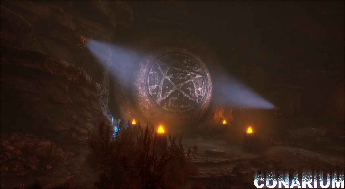 StormlingStd's tweet photo. For days we have not been able to understand the exact purpose of this gigantic stonework. #Conarium https://t.co/gWidmB39fY