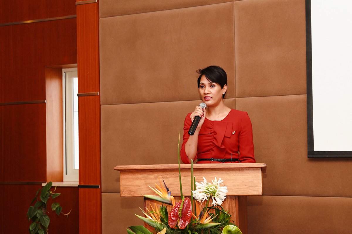 La Première Dame, Voahangy Rajaonarimampianina prône une santé mère/enfant jusque dans les zones enclavées @libresensemble @OIFfrancophonie