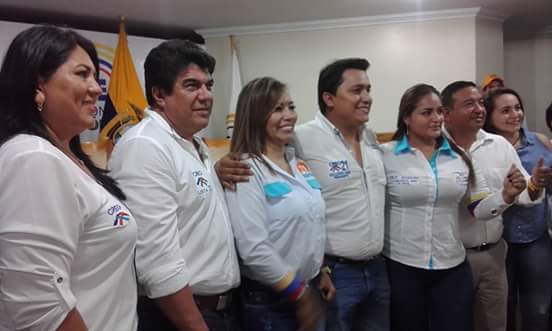 CREOLosRios's tweet photo. Todos los representantes de Nuestra Provincia , Los Ríos, candidatos a Asambleistas por CREO , durante su inscripción como candidatos. https://t.co/76Li79ILQs