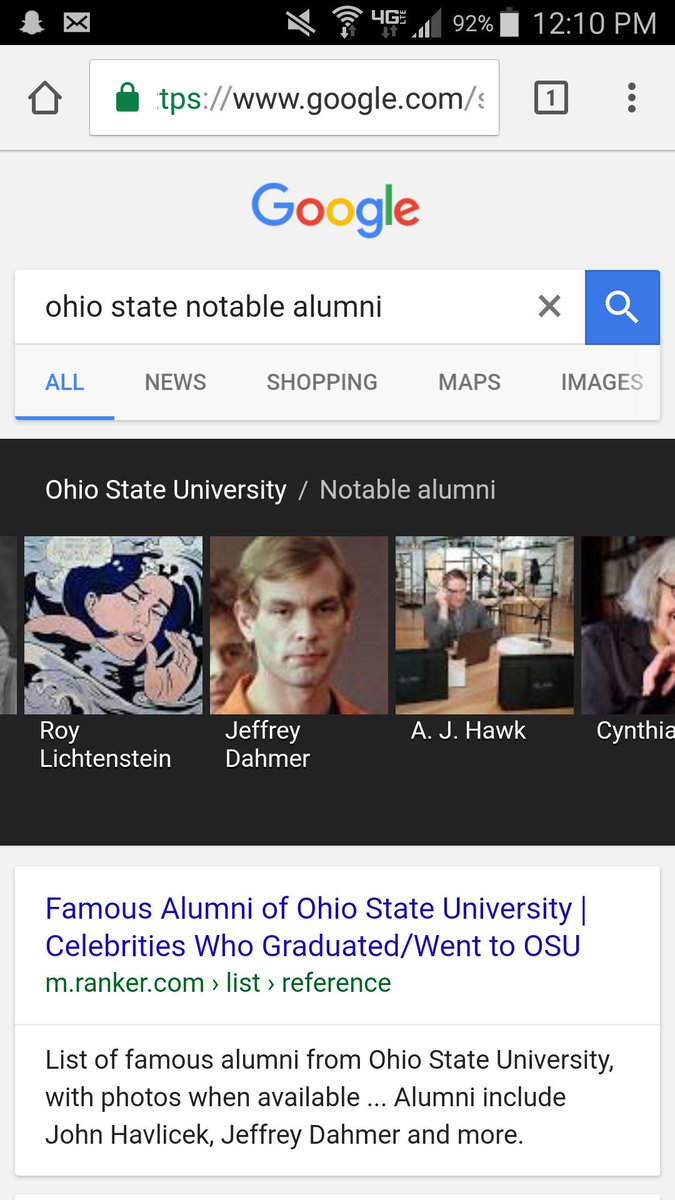 chachachacko's tweet photo. Ohio State notable alumni... https://t.co/WH9XJtCzsp