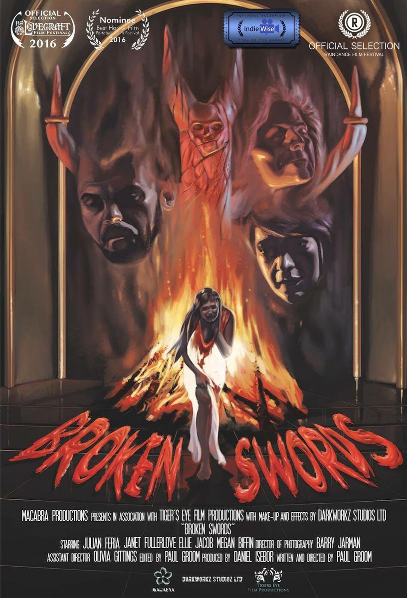 davedarkofx's tweet photo. It was great being a part of this production #makeup #horrorfilm #brokenswords #frightfest #horrorawards https://t.co/fcRLffdyyJ