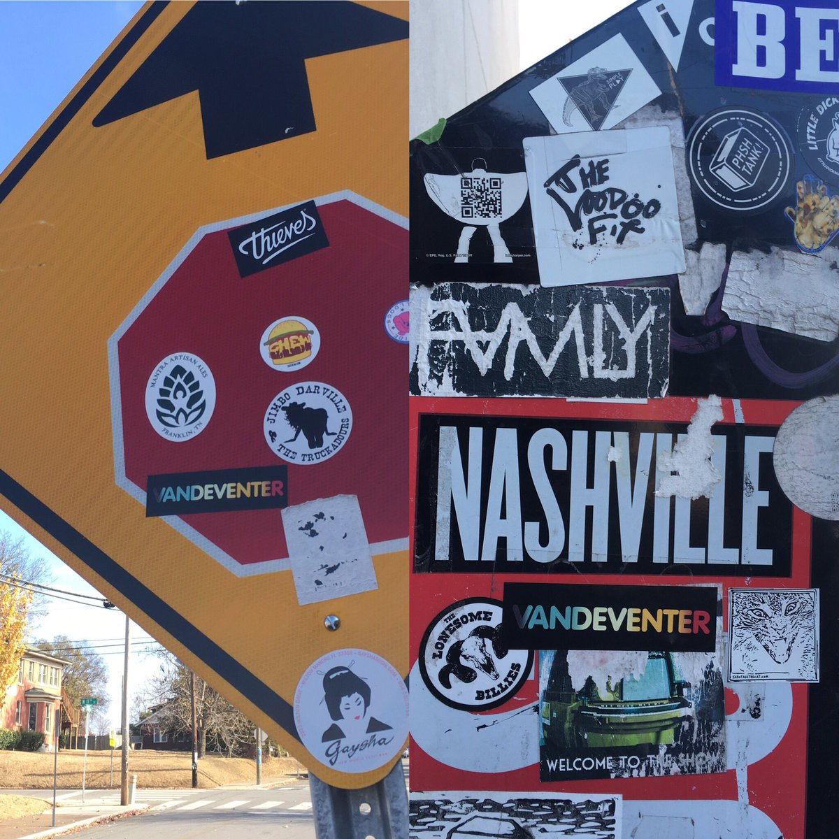 We out here #nashville