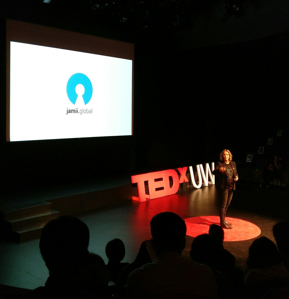 Hey that's where I work! 😁 #TEDxUW #TEDxUW16 #interconnecTED