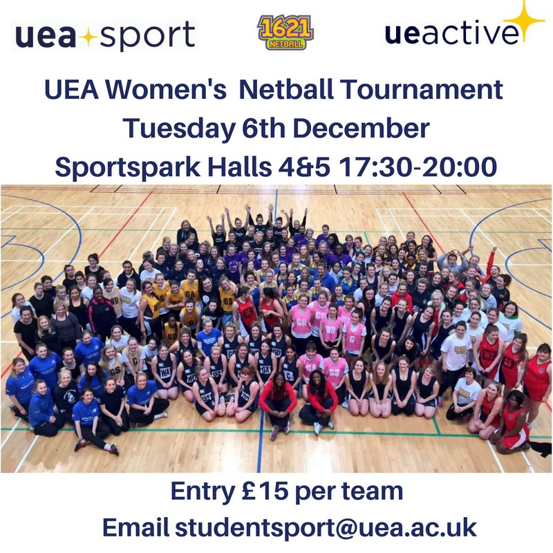 Get entering! #uea #ueasport