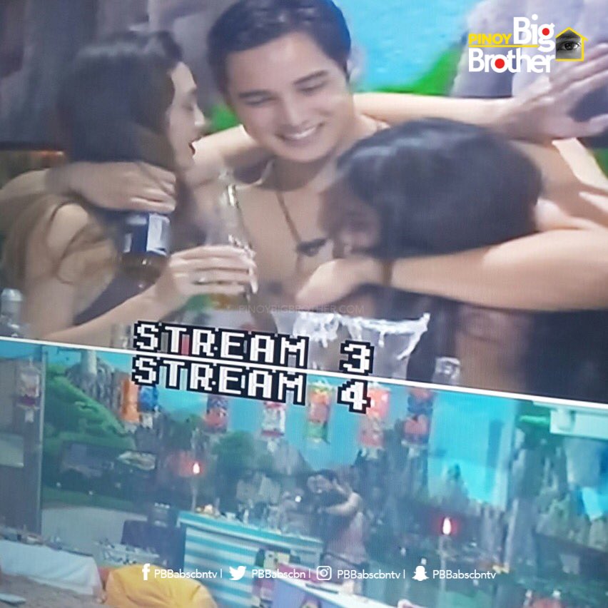 PBBabscbn's tweet photo. AND THEN THIS HAPPENED! #PBBbeachparty https://t.co/J2xJ2gMJIG