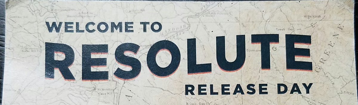 sstokesjr's tweet photo. .@strouthd couldn't be with me at @broscraftbrew back on #ResoluteDay so we're doing a make-up one today. What fine print? ๐ https://t.co/E8NOXQov9a