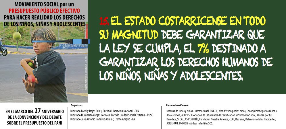 dnicostarica's tweet photo. #Inversión #DerechosHumanos #NNA #OG19 https://t.co/oOrxqmTsRj