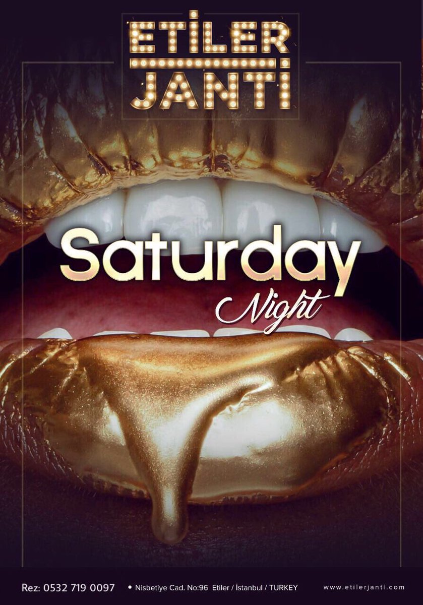 Cumartesi gecesi eğlencesi Janti'de, sizde yerinizi ayırtın..