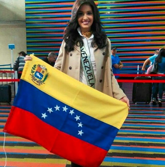 FansGabiiiGraf's tweet photo. ¡Vamos Venezuela! Por la séptima corona del #MissWorld  👑 👑@MWVenezuela en su salida para Washington D,C https://t.co/NqSJDKNi4R