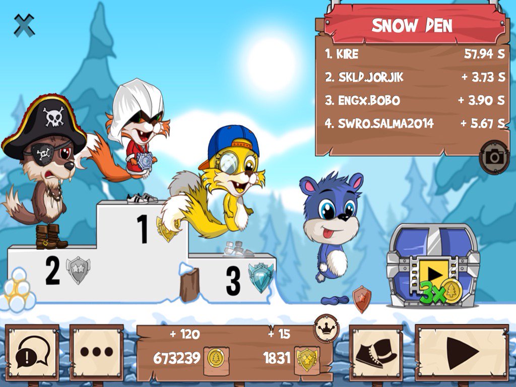Te_bu_Gaming's tweet photo. I just beat a golden fox! #funrun2 #Jorjik #Bobo #Salma2014 https://t.co/icxh6opWZ3