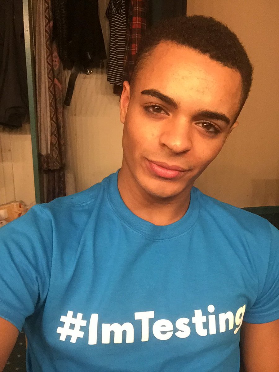 LaytonWilliams's tweet image. #ImTesting ! Know your status... It's quick and easy! #HIVTestingWeek 💙