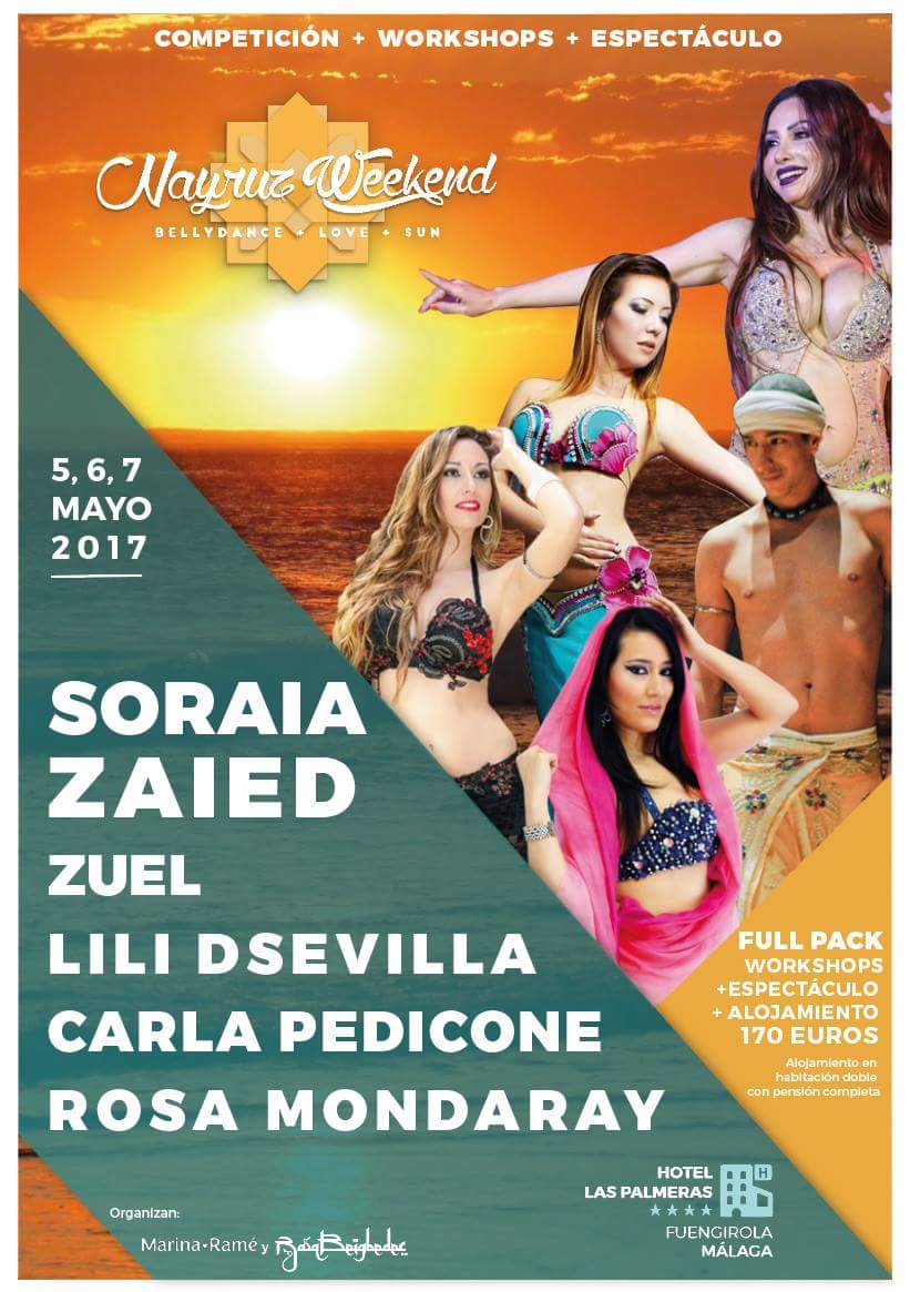 rosabeigbeder's tweet photo. Llega la tercera edición de Nayruz Weekend!! 5,6 y 7 de mayo! #bellydance #fuengirola #danzadelvientre https://t.co/wRcRv1APwM