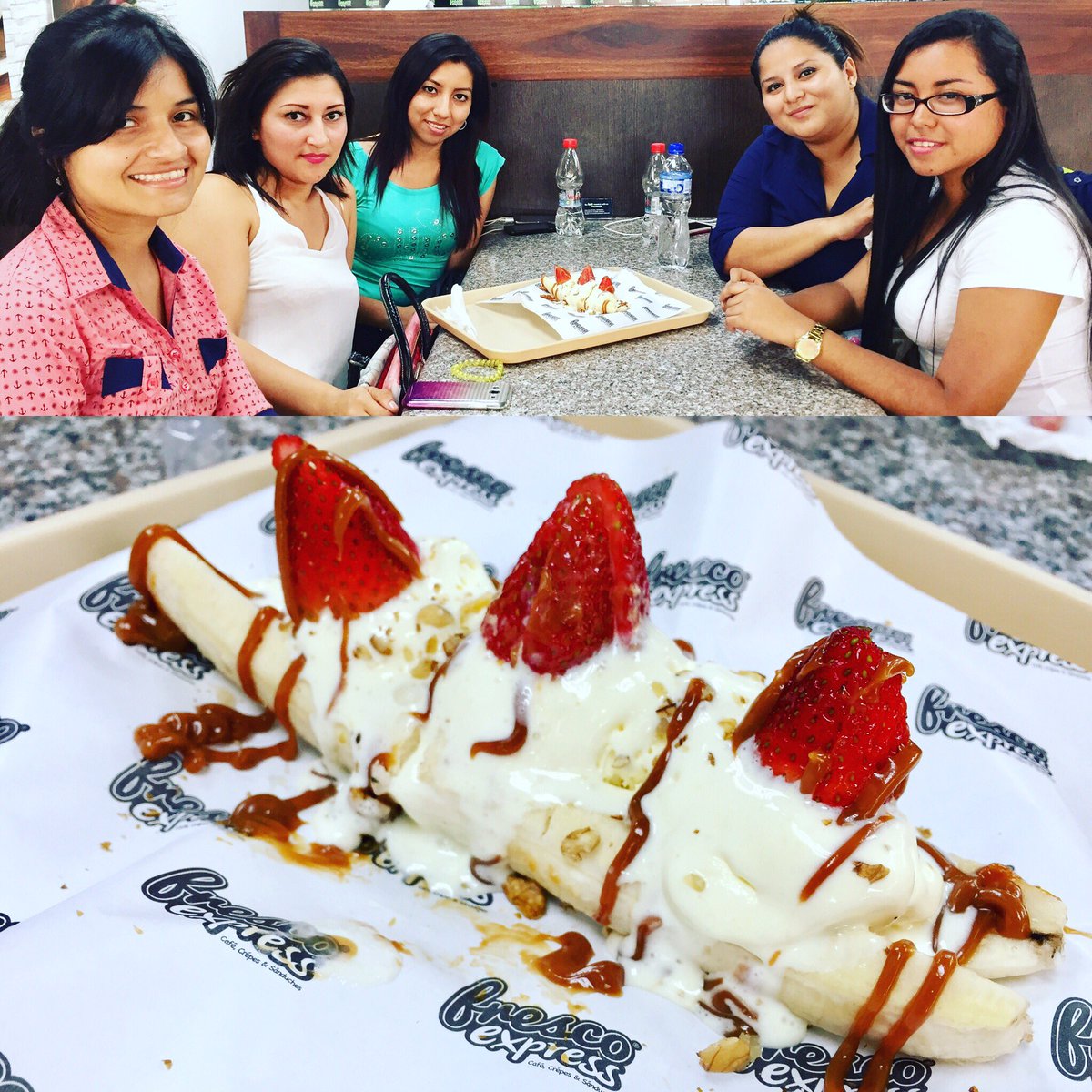 JohnSalcedoC's tweet photo. #BananaSplit para las #Befis mientras disfrutan de su #RECESO en #FrescoExpressQUEVEDO

Los #SÁBADOS nos visitan los ESTUDIANTES A DISTANCIA https://t.co/MyAkPOYDE5