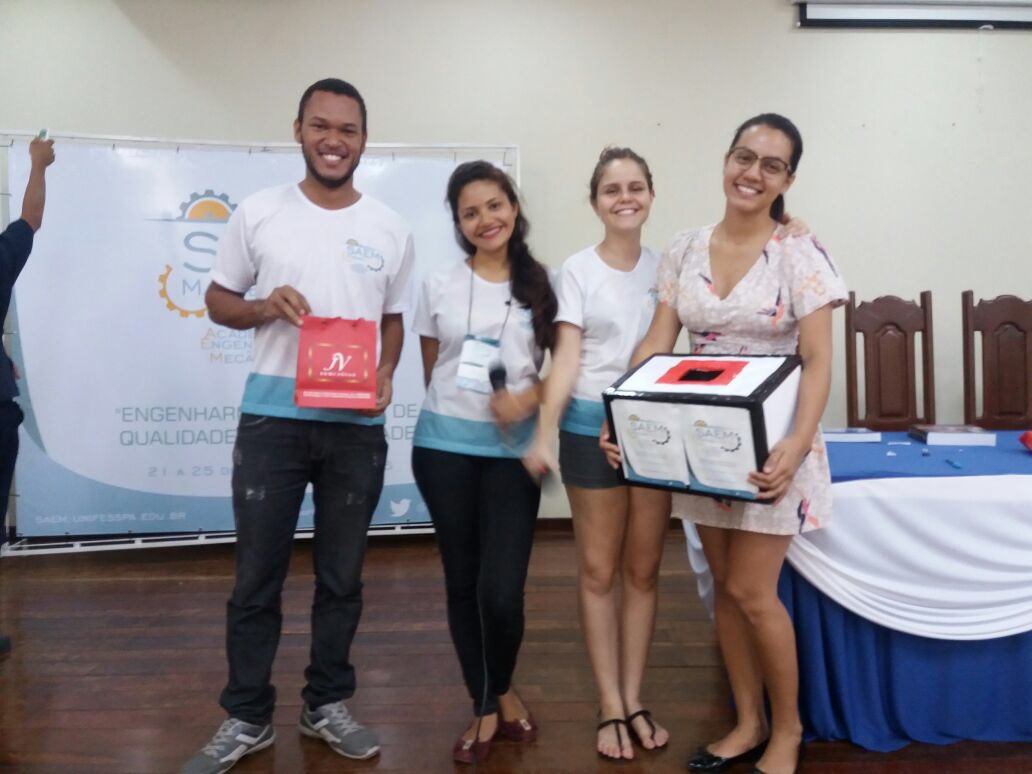 SaemUnifesspa's tweet photo. Ontem, 25/11, aconteceu o encerramento da II Semana Acadêmica de Engenharia Mecânica da Unifesspa com sorteio de brindes e livros #saem2016 https://t.co/FRCB71MMAe