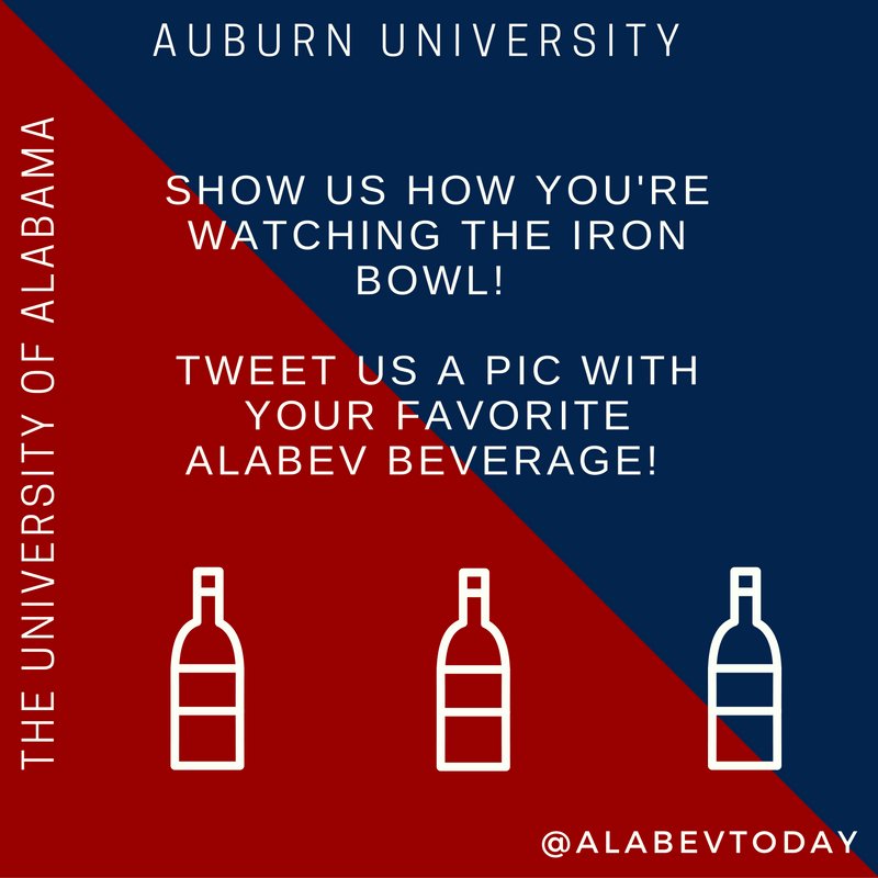 The best season is Iron Bowl season! Let us know how you will be watching one of the biggest games of the year! #RollTide #WarEagle