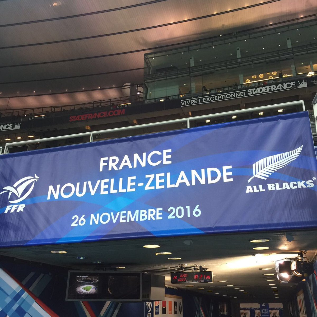AllBlacks's tweet photo. COUNTING DOWN | Just one hour until kick off in Paris! Where in the world are you watching from?

#FRAvNZL 🇳🇿🇫🇷 https://t.co/7AhYfx2aVJ