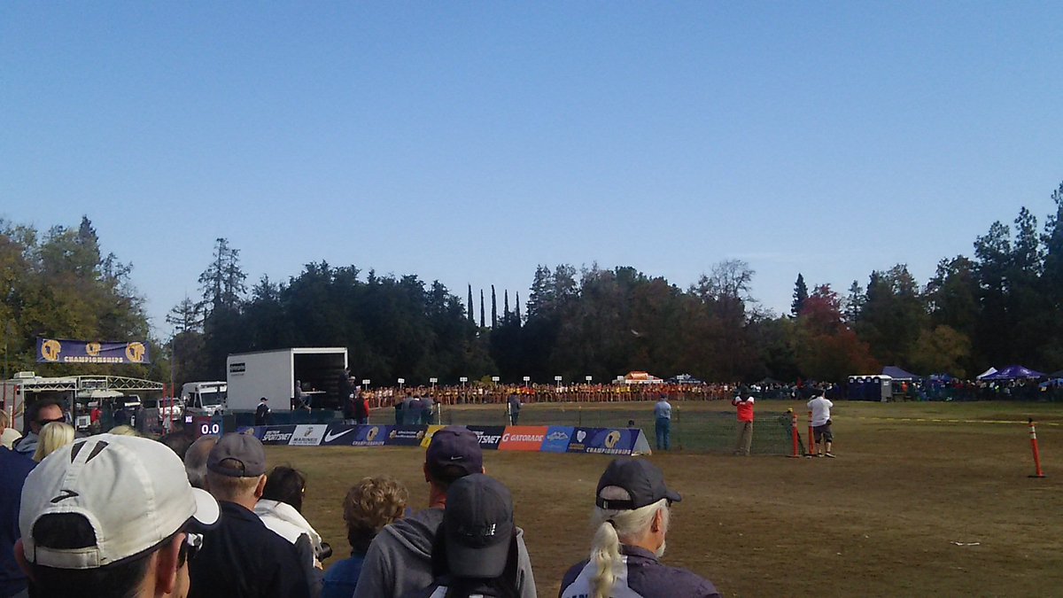 coachjacksonpow's tweet photo. Katie Downs is on the starting line. #powayxc #cifstatexcmeet https://t.co/eNNZqkv7NO