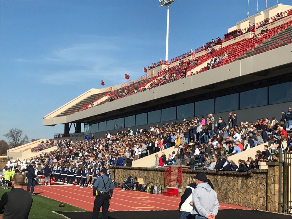 Great support for MVHS FB at State Championship! Go Jags! #232connect