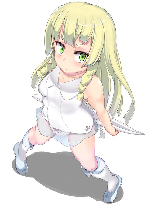 身長差あリーリエちゃん!! 