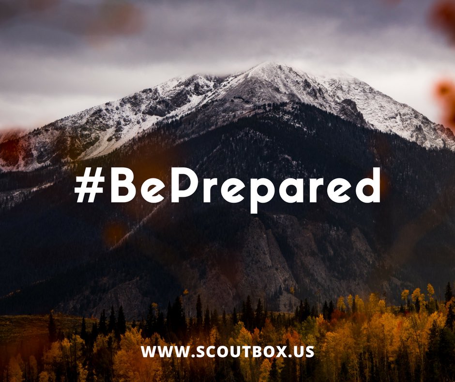 scoutbox's tweet image. Enjoy your Saturday, @SCOUTbox fam! #BePrepared