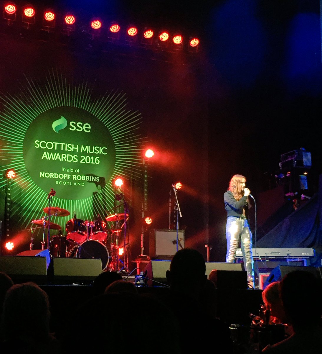OVOHydro's tweet photo. Our #CapitalOneToWatch WINNER @ItsRedRedRed ❤️opening the #SSE #ScottishMusicAwards! 🔥🔥#SMAs https://t.co/qB4xbKxOGP