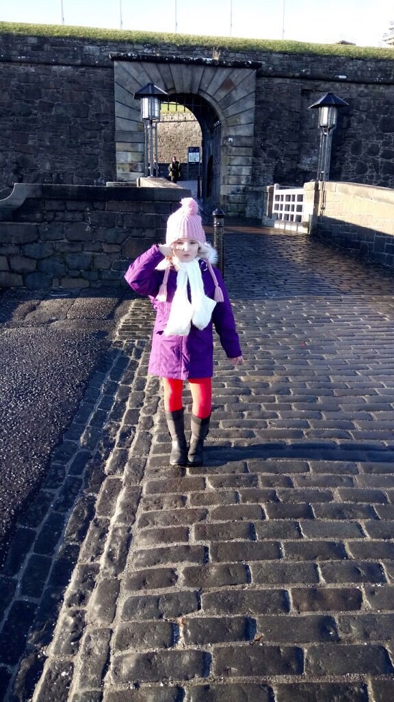 HazelWyllie's tweet image. @Primary2C Niamh had a great day at stirling castle x